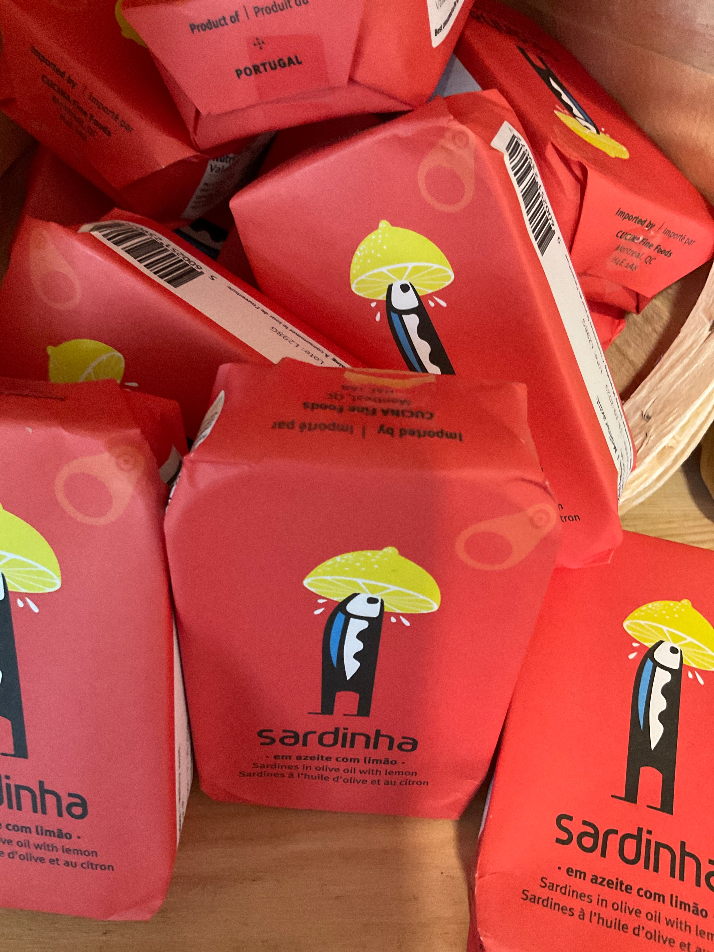 Sardinha, Sardines in with Lemon, 120g