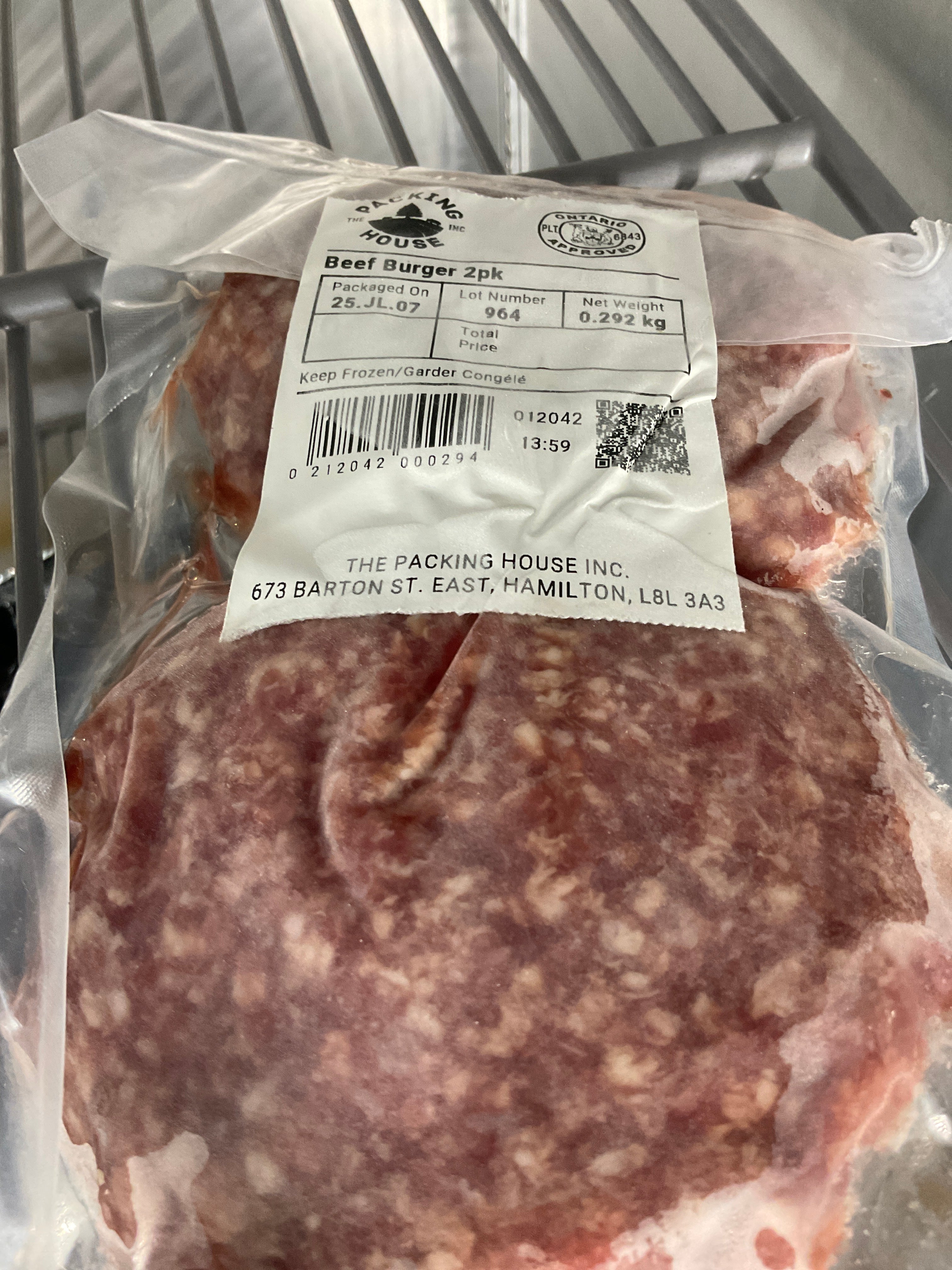Grassfed Burgers, Pack of 2