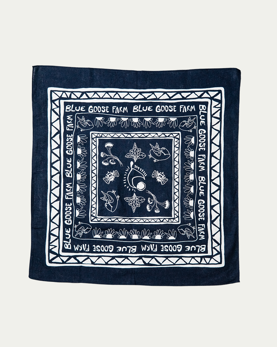Blue Goose Bandana