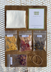 Faded Fields x Blue Goose Farm Bandana Bundle Natural Dye Kit