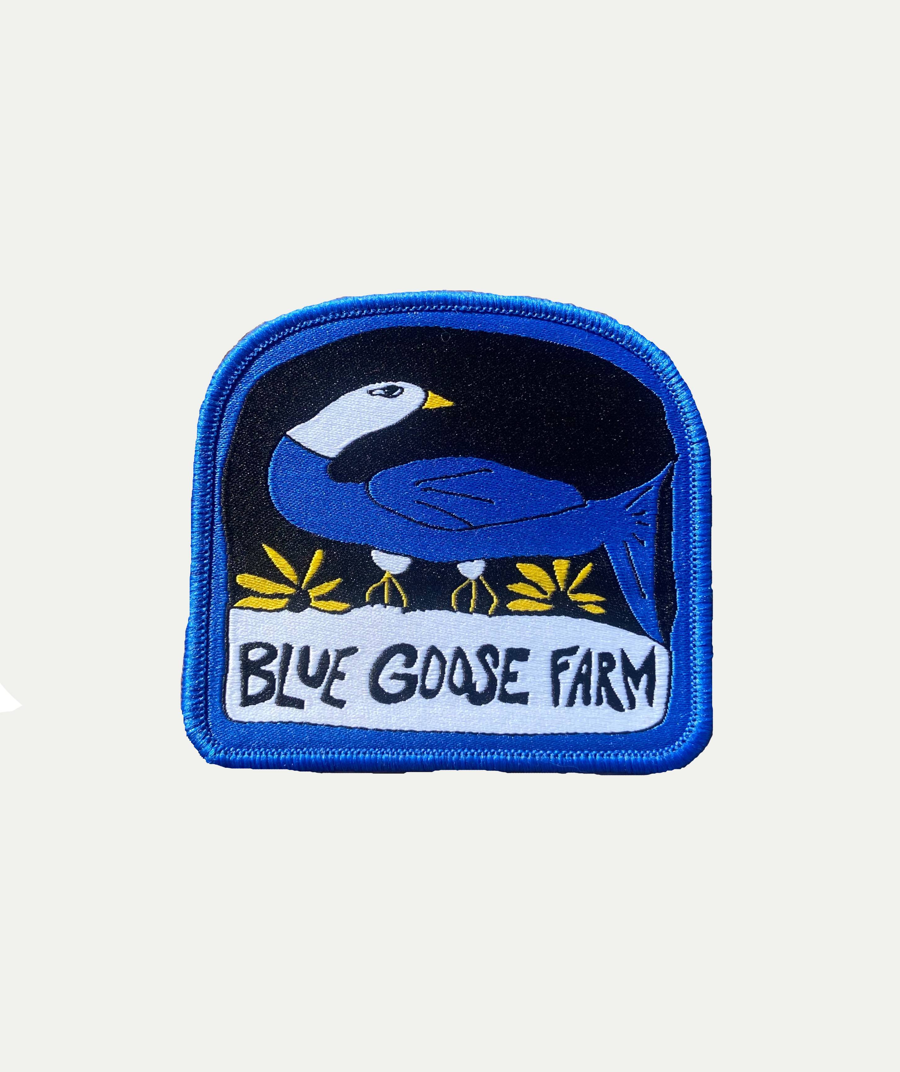 Woven Goose Patch