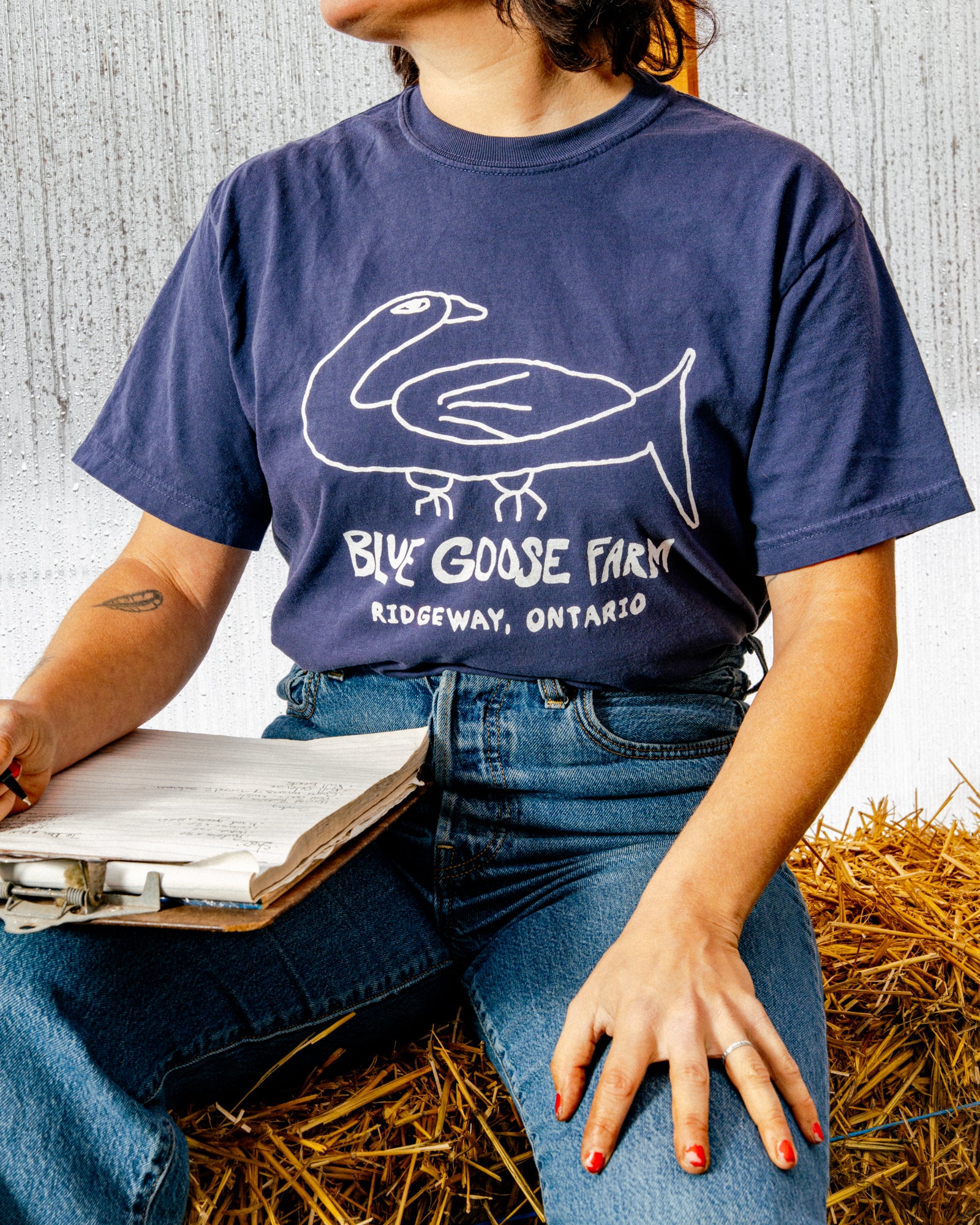 Navy Goose T-Shirt